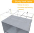Closet 15 Closet coastal rose Hanging Shoe Storage Organizer, Sections Organizers and Storage Shelves Shoe Rack Holder