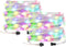 BTF-LIGHTING WS2812B IC RGB Pebble Pixel Seed String Roll Individual Addressable Chasing