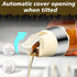 Matifaner Honey Dispenser No Drip, Maple Syrup Dispenser, Olive Oil Dispensers, Glass Jar with Stand, Beautiful Honey