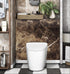 ROSEROSA Peel and Stick PVC Faux Marble Wallpaper, Self-Adhesive Covering for Counter Top Shelf Liner PGS4020