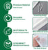 uadbau 6 12 8 Inch 200 Pcs Nut Milk Bag x Yogurt Strainer Mesh Cheese Cloth Bag for Straining Reusable Fine Mesh
