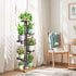 5 LASZOLA Black Tiered Plant Stand Indoors Heavy Duty Metal Rack, Sturdy Multi Level Shleving Hold Flowers, Larger