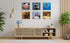 WEIMAISI 8 Pack 7 Inch, Album Album Clear Vinyl Record Shelf Wall Mount Acrylic Vinyl Holder Display, CD shelf, Frame