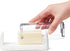 Chefn Slice'n Store Butter Dish with Built-In Slicer Lid Fits Long & Short Sticks, Measurement Marks Included Keeps