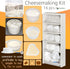 16 5 pcs Cheese Making Kit for Beginners - Soft Cheese Form Molds for Cheese Making + Thermometer + Hard Cheese Mold