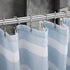 Titanker Shower Curtain Hooks Rings, Set of 12 Rust-Resistant Metal Double Glide Shower Hooks for Bathroom