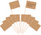 Pangda 100 Pieces Blank Toothpick Flags, Cheese Markers, Food Labels for Charcuterie Board Party Buffet