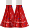 Mweet American Patriotic Kitchen Hand Towels with Hanging Loop - 4Th of July