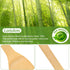 6-Piece 12 Wooden Spoons Spatulas Set, Nonstick Bamboo Kitchen Utensil Set