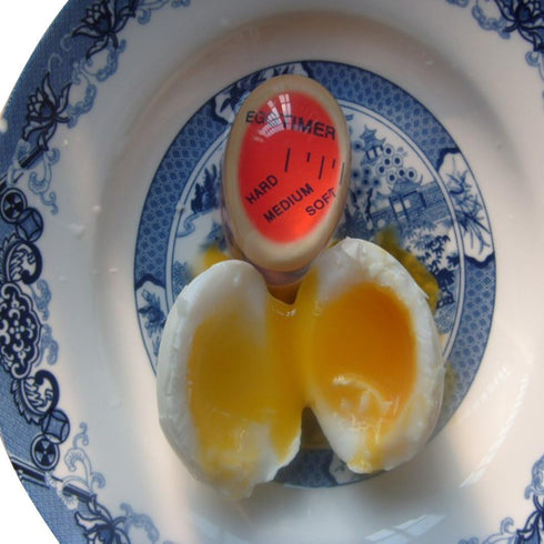 Colour Changing Egg Perfect Egg Timer, Boiled Egg Timer - RED