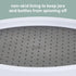 Kitchen Spaces Two-Tier Lazy Susan Organizer, Cabinet Turntable Shelf Storage for Kitchen and Pantry Items, Great