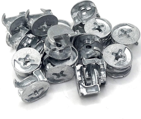 Replacement Screws Eccentric Cam Lock Nuts Compatible with IKEA Part 110630, Pack of 20