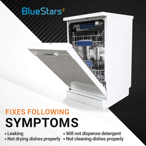 BlueStars 8558307 Dishwasher Dispenser Cap - Ultra Durable Rinse Aid Cap for Whirlpool Kenmore Dishwashers