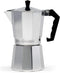 Primula Classic Stovetop Espresso and Coffee Maker, Moka Pot for 9 Espresso Cups, Silver