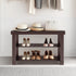 3-Tier 286lb 11.3 27.6 17.8 Inches, Sweetcrispy Shoe Rack Bench, Bamboo Entryway Storage Organizer, Shoes Stand