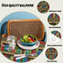 XYJFZL 52 70 Inch 4-6 Bookshelf Table Cloth Rectangle Tables Educational Bookcase Pixel Rectangle Kitchen Table Cover