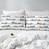 Sets Set 4pcs Erosebridal Cute Steam Engine Queen Sheets for Kids Toddlers Kawaii Train Sheet & Pillowcase Construction
