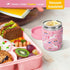 9oz Charcy Stainless Steel Vacuum Insulated Kids Food Jar - Soup Thermo for Hot & Cold Food - Pink Unicorn W