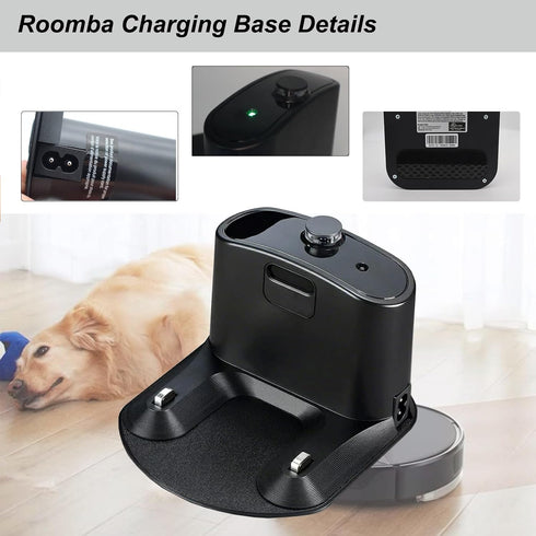 Roomba Charger Dock, Compatible with iRobot Roomba Charging Base e5 e6 i1 i3 i4 i6 i7 i8 500 600 700 800 900