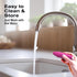 Bean Envy Handheld Milk Frother for Coffee, Electric Blender & Whisk with Stand for Lattes, Cappuccino, Raspberry