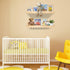 icnjdMopclean 24Inches-Floating 2 Pack, Nursery Book Shelves Shelves for Bedroom Kids, Scalloped Shelves for Wall