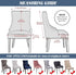 Wingback Side Chair Cover Slipcover Velvet Stretch Arm Chair Protector Accent Chair Cover Slipcover Washable