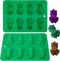 Webake Chocolate Frog Candy Mold 2 Pack Silicone Molds For Passover Frog