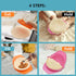 Zoie + Chloe Set of 3 Dough Press - Plastic Pastry Shaper & Empanada Maker for Kitchen