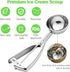 Medium Cookie Scoop for Baking - 2.8 Tablespoons/42 ml/1.4 oz Ball Cookie Dough Scoop, Spring-Loaded Stainless Steel