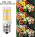 E17 LED Bulb, Non-Dimmable Stovetop Light, Appliance Bulb Under Microwave Oven, Warm White 3000K, 6-Pack