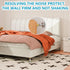 platibo 4PCS (28-110mm) Rotatable Adjustable Threaded Bed Frame Anti-Shake Tool, Headboard Stoppers, Bedside Anti Shake