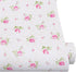SimpleLife4U Pink Rose Furniture Protect Paper - Removable Shelf Liner for Kitchen Cabinet Dresser Drawer Covering
