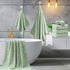 8-Piece Set,2 Sheet,2 4 Washcloths,600 Set,Highly Green Bath Towels Oversized Large Bath Towels Hand Towels and GSM