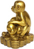 BRABUD Chinese Handmade Zodiac Brass Monkey Statue, Home Decor Collectibles Figurine BS050