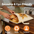 Wantocore 2 Pack, Reusable Bread Bags for Homemade Bread L-shaped Zipper Beeswax Bread Bag for Easy Access, Exquisite