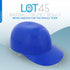 Lot45 Mini Baseball Helmet Ice Cream Snack Bowls - 12pc 8oz Blue Baseball Snacks Mini Dessert Cups for Party and Games by Lot45