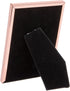Maturi Rose Gold Colored Thin Edge Photo Frame, 6 x 8-Inch (15 x 20cm)