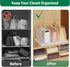 Closet, SPACEKEEPER Shelf Divider for Adjustable Purse Organizers Handbag Separators Storage Organizer Bookshelf