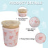 Xumbtvs 3 Pack Reusable Iced Coffee Sleeves - Insulator Neoprene Sleeve for Cold Beverages, Fashion Patterned Iced