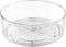 Refrigerator Lazy Susan, Clear Turntable Organizer, 360 Degree Rotating Lazy Susan for Fridge, 1pcs