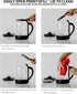OVENTE Electric Glass Kettle 1.5 Liter, 1500W Instant Hot Water Boiler with ProntoFill Tech, Black KG516B