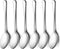 LIANYU 6-Piece Serving Spoon Set, 9.8 Inch Stainless Steel Large Dinner Buffet Catering Spoons, Dishwasher Safe