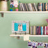 Wooden Photo Frame with Iron Stand, Friendship Gifts for Bestie Woman BFF, 4x6 Horizontal Photo Display