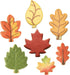 Ann Clark Cookie Cutters Fall Leaves - 7-Pc. Set Made in the USA, Oak, Teardrop, and Maple Leaf Shapes