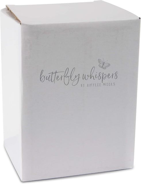 Pavilion - in Loving Memory - 9 Inch White & Gold Angel Figurine