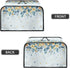 Blue Yellow Flowers Slow Cooker Dust Cover - Trendy Air Fryer Cover for Most Kitchen Appliances, Washable