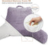 Hearth & Harbor Reading Pillow for Bed Adult Back Pillow for Sitting in Bed, Standard Bed Pillows for Sitting Up, Foam