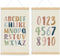 foedor Alphabet Poster Framed for Kids toddlers,Nursery Playroom Wall Decor Poster Hanger Frame,Hanging
