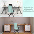 Tatuo 3 Pcs Computer Office Chair Cover, Universal Rotating Chair Slipcovers, Removable Washable Armrest Covers (Green)