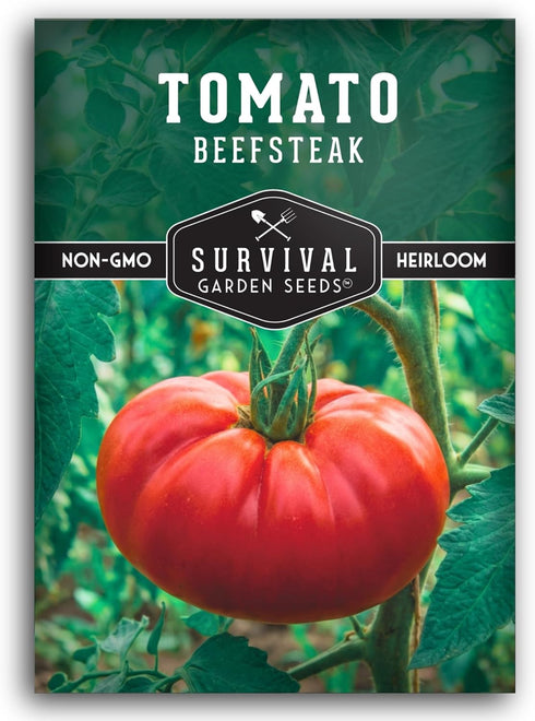 Beefsteak Tomato Seeds for Planting Heirloom Indeterminate Tomatoes Large Red Fruit with